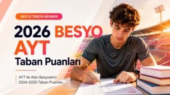 2026 BESYO AYT Taban Puanları