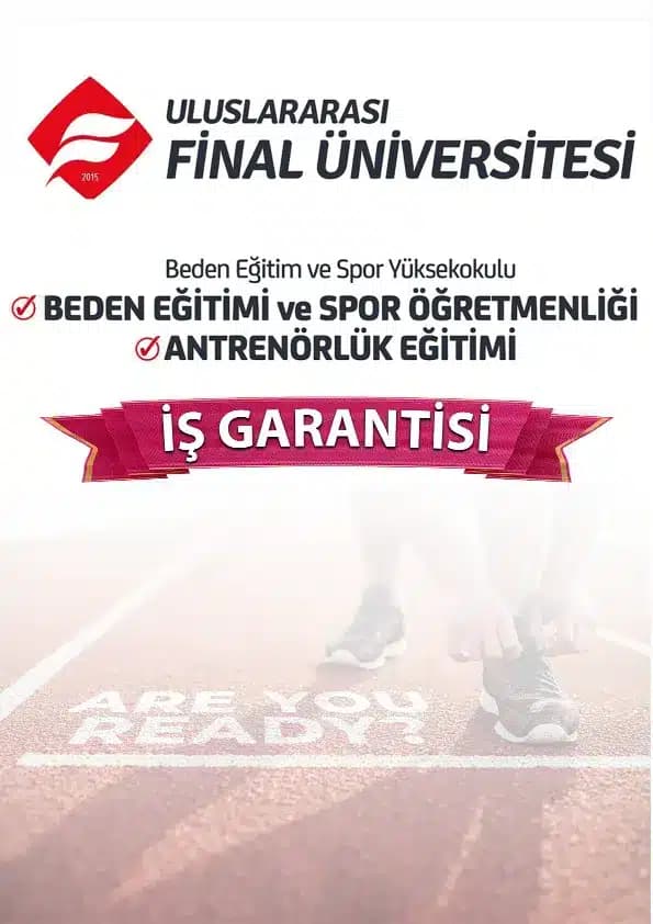 Uluslararası Final Üniversitesi BESYO özel yetenek sınavı kılavuzu